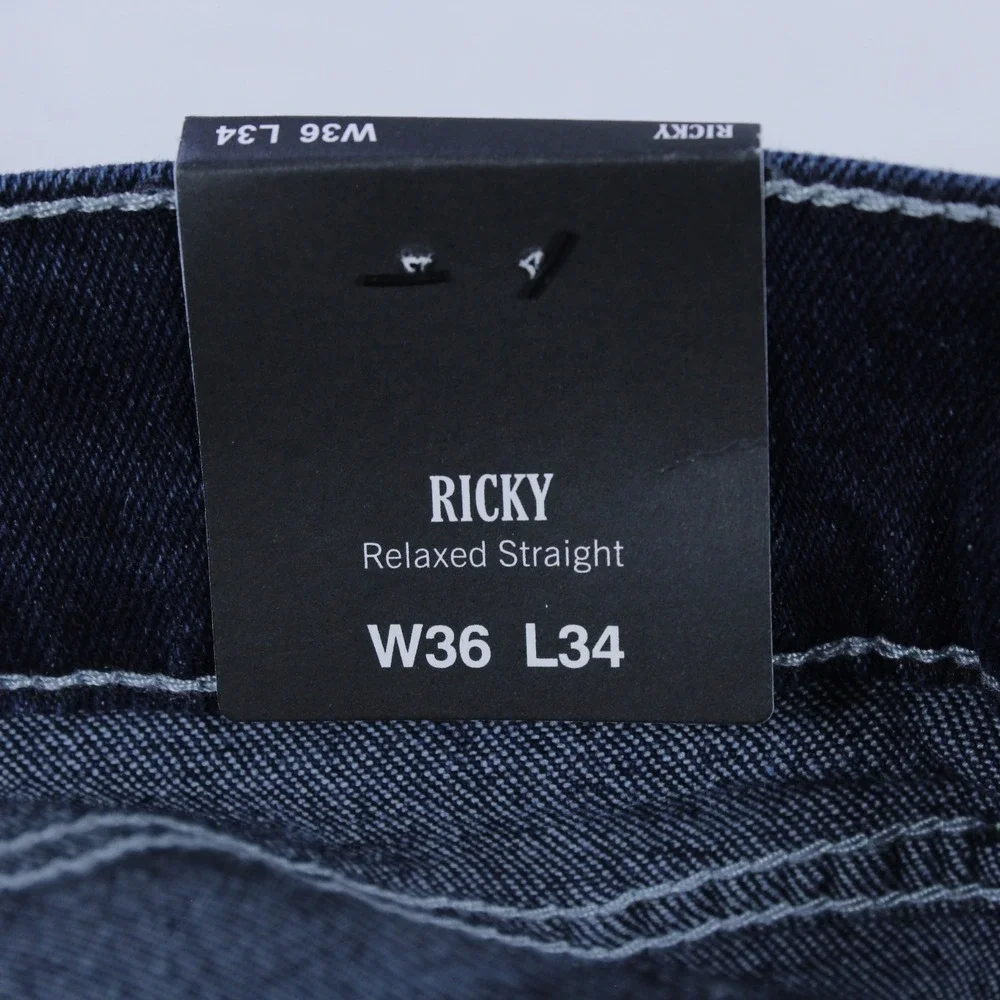 True Religion Ricky Straight Jeans for Men - New with Tags - Size 36 x 34